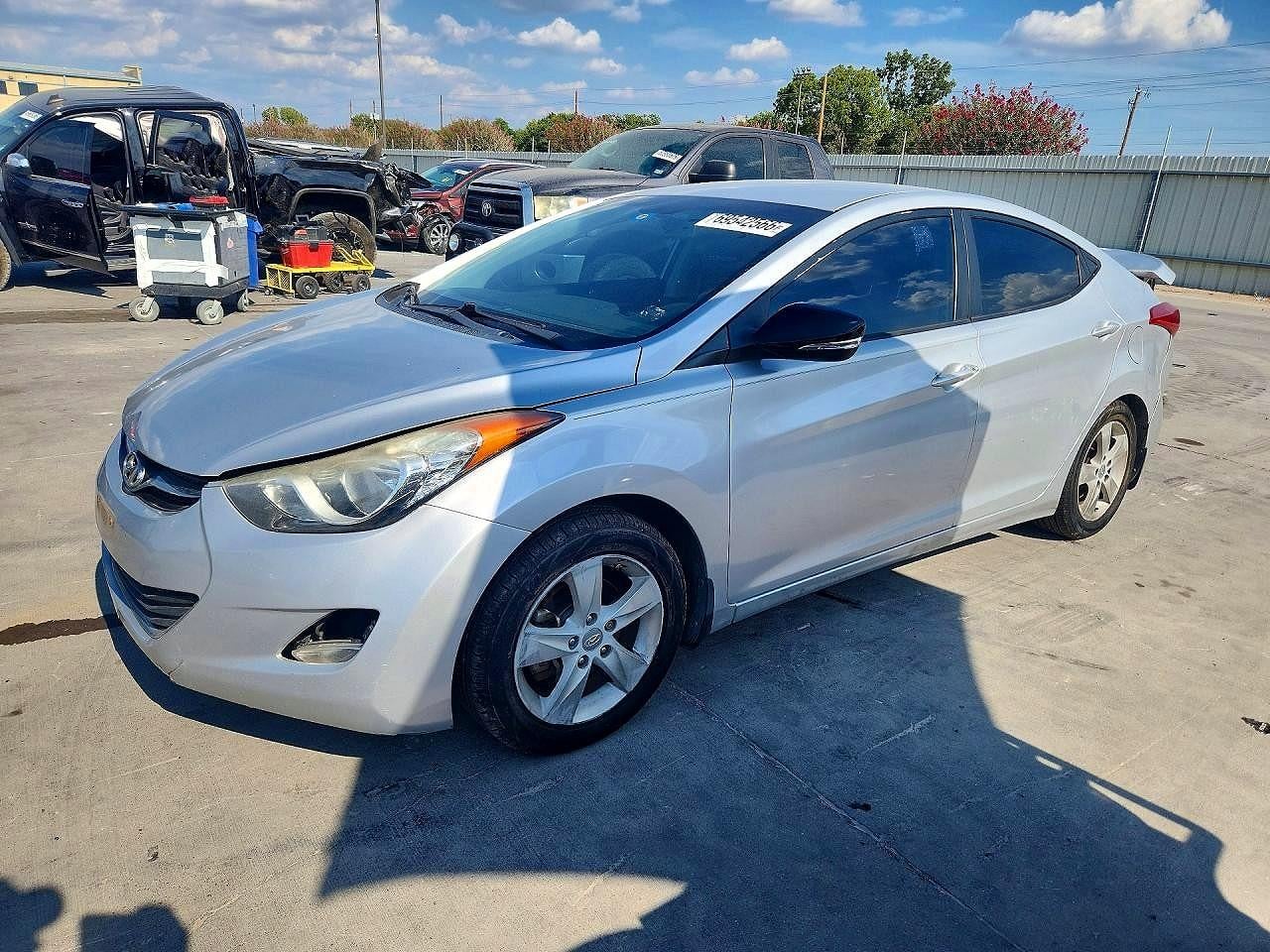 2013 HYUNDAI ELANTRA GLS | KMHDH4AE6DU792757 | UPCARS
