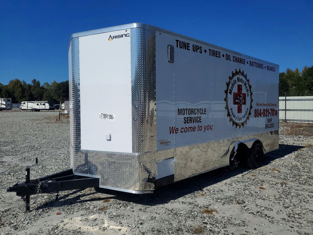 2026 ARISING UNKNOWN 8.518VTRW ENCLOSED CARGO TRAILER | 5YCBE1822TH002257 | UPCARS