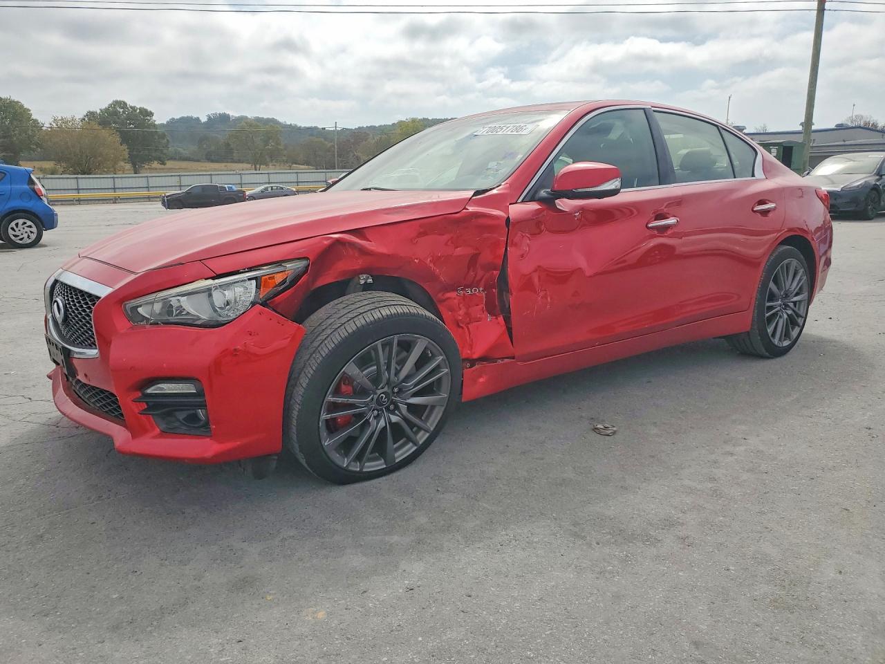 2017 INFINITI Q50 RED SPORT 400 | JN1FV7AR9HM870824 | UPCARS