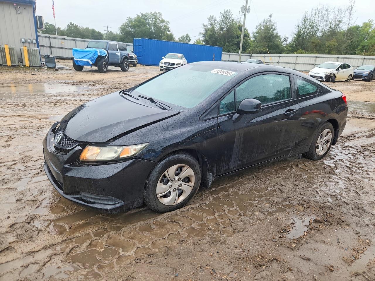 2013 HONDA CIVIC LX | 2HGFG3B53DH531552 | UPCARS