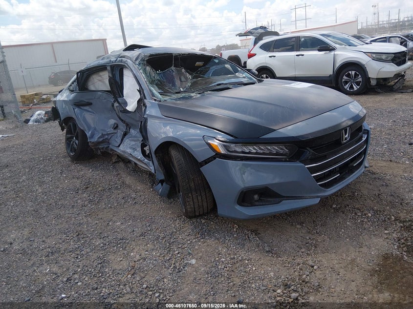 2022 HONDA ACCORD SPORT 2.0T | 1HGCV2F37NA001841 | UPCARS