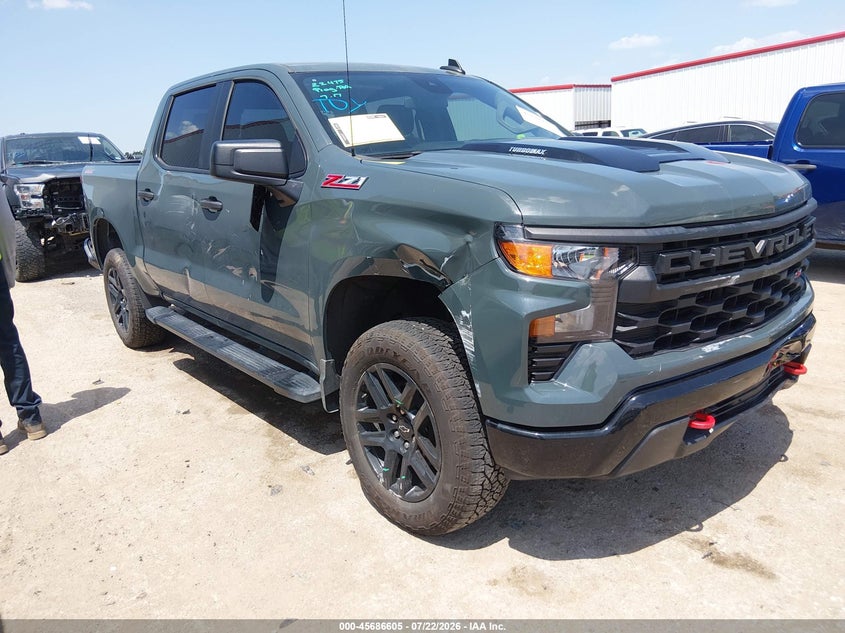 2025 CHEVROLET SILVERADO 1500 4WD  SHORT BED CUSTOM TRAIL BOSS | 3GCPKCEK9SG318900 | UPCARS