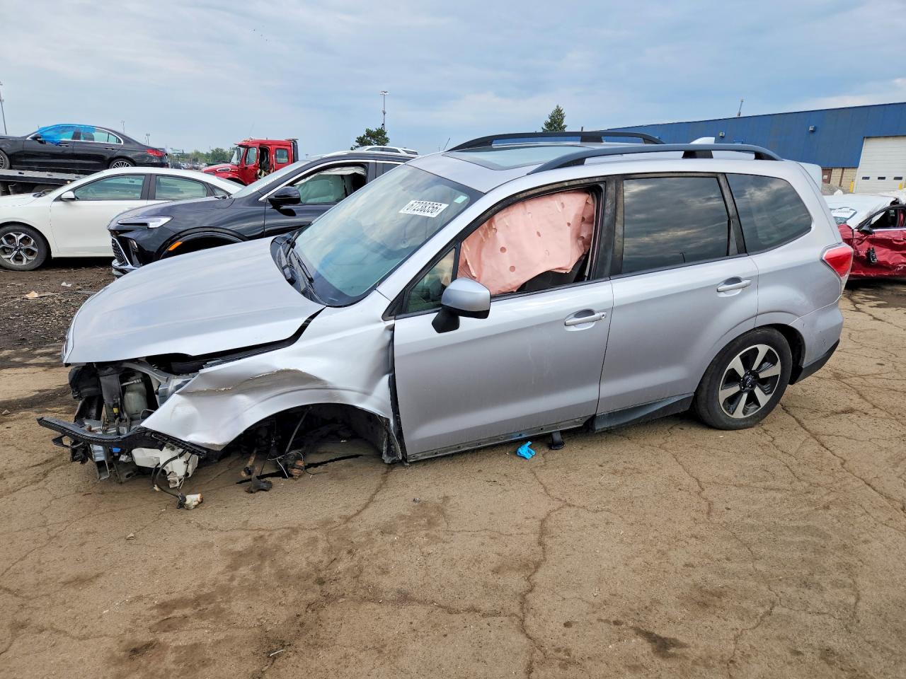 2017 SUBARU FORESTER 2.5I PREMIUM | JF2SJAEC3HH477860 | UPCARS