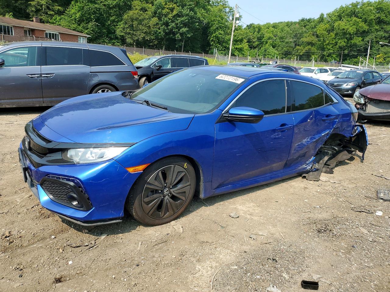 2017 HONDA CIVIC EXL | SHHFK7H79HU412492 | UPCARS