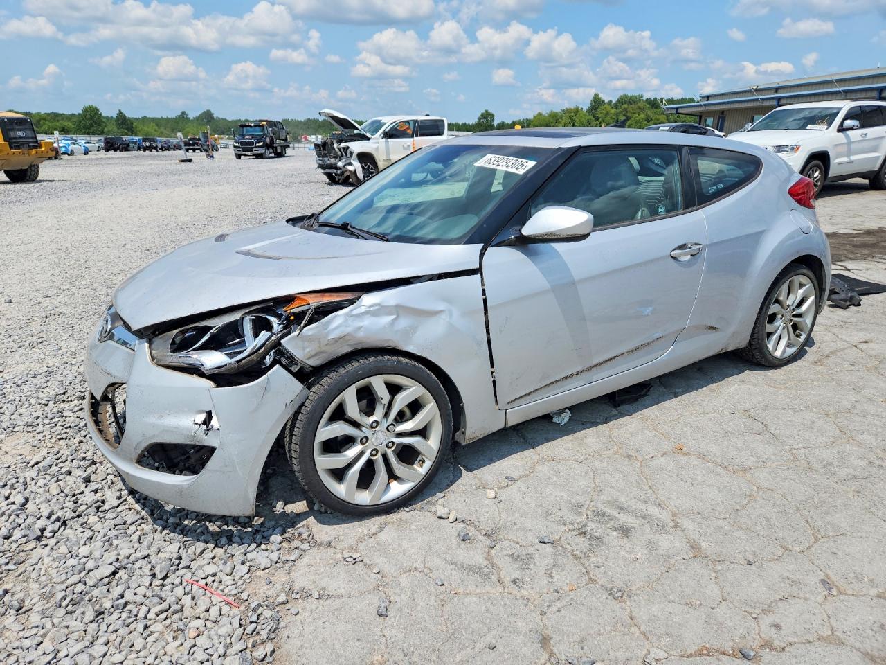 2012 HYUNDAI VELOSTER BASE | KMHTC6AD7CU029075 | UPCARS