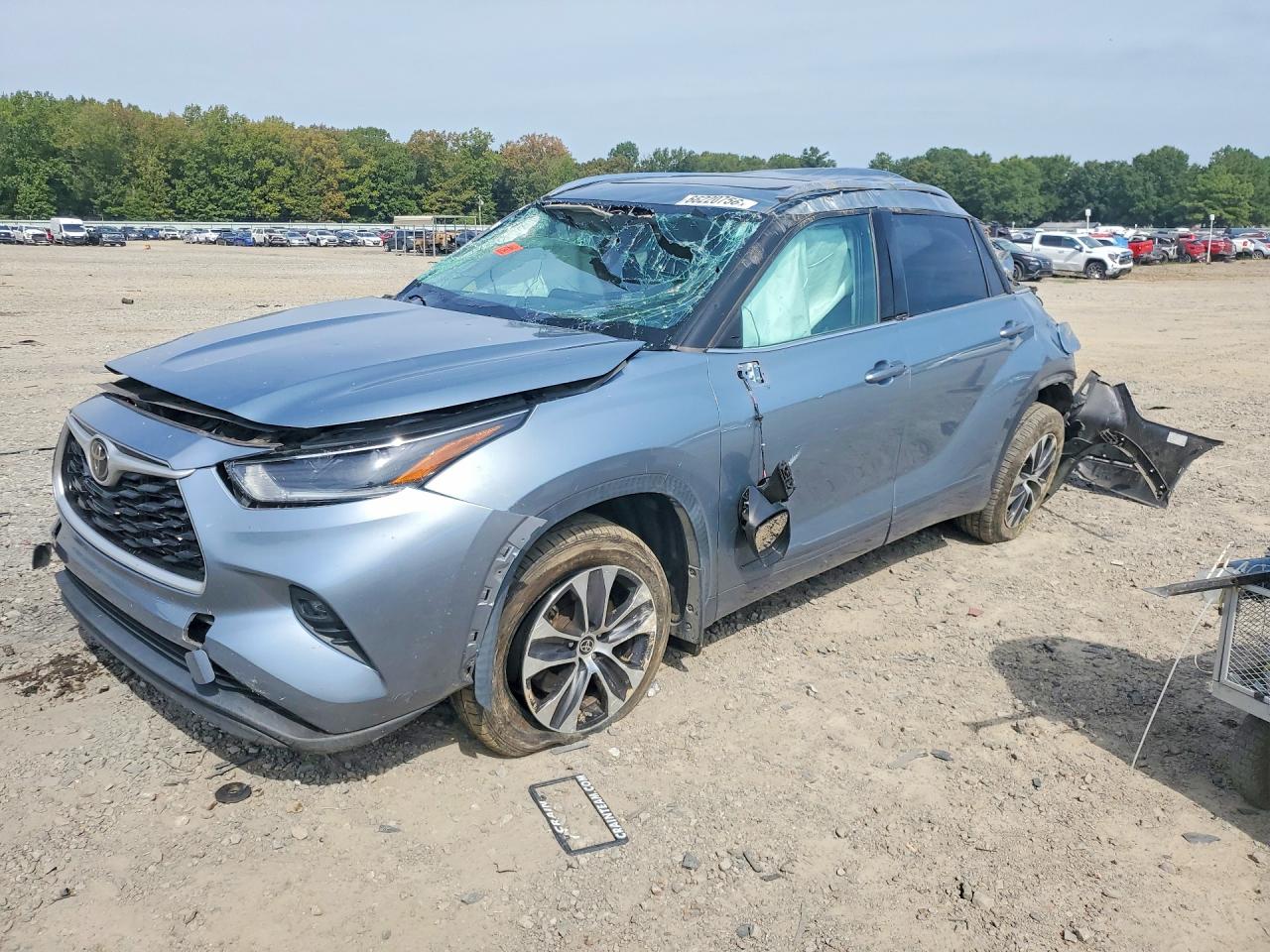 2021 TOYOTA HIGHLANDER XLE | 5TDGZRBH1MS142307 | UPCARS