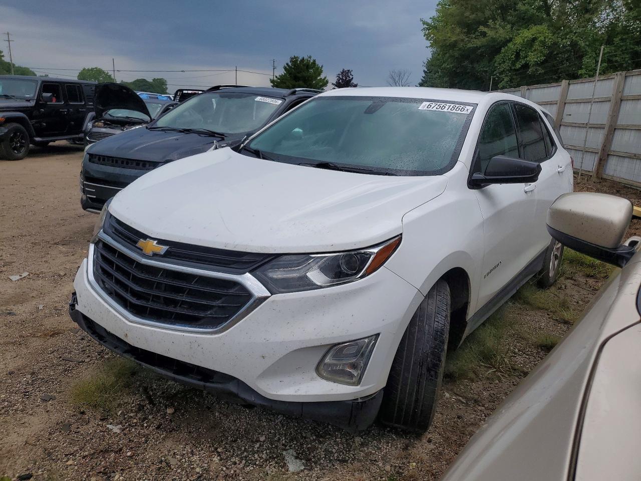 2019 CHEVROLET EQUINOX LS | 3GNAXHEV6KS662283 | UPCARS