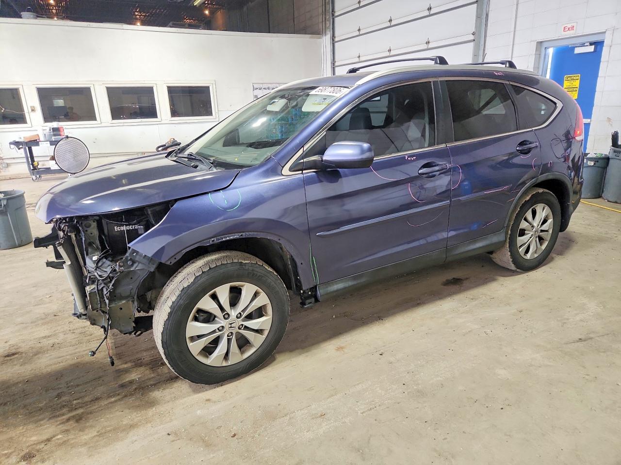 2013 HONDA CRV EXL | 2HKRM4H7XDH663850 | UPCARS