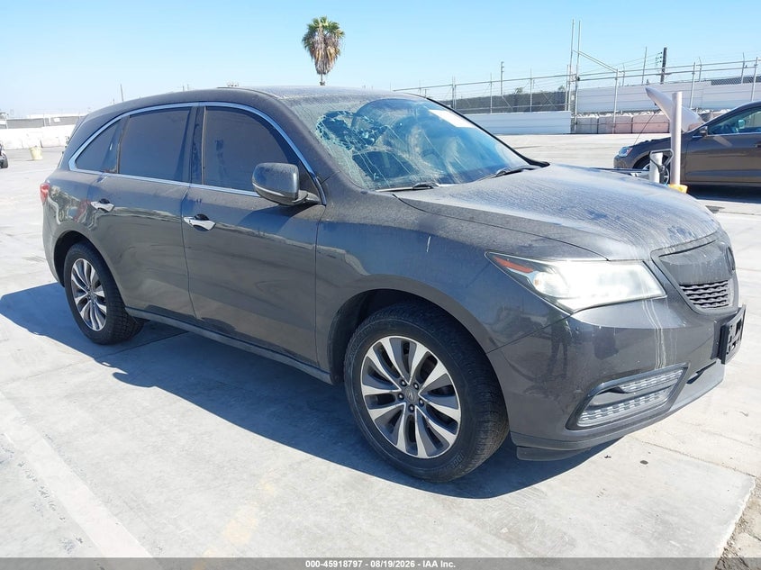 2014 ACURA MDX TECHNOLOGY PACKAGE | 5FRYD3H46EB018381 | UPCARS