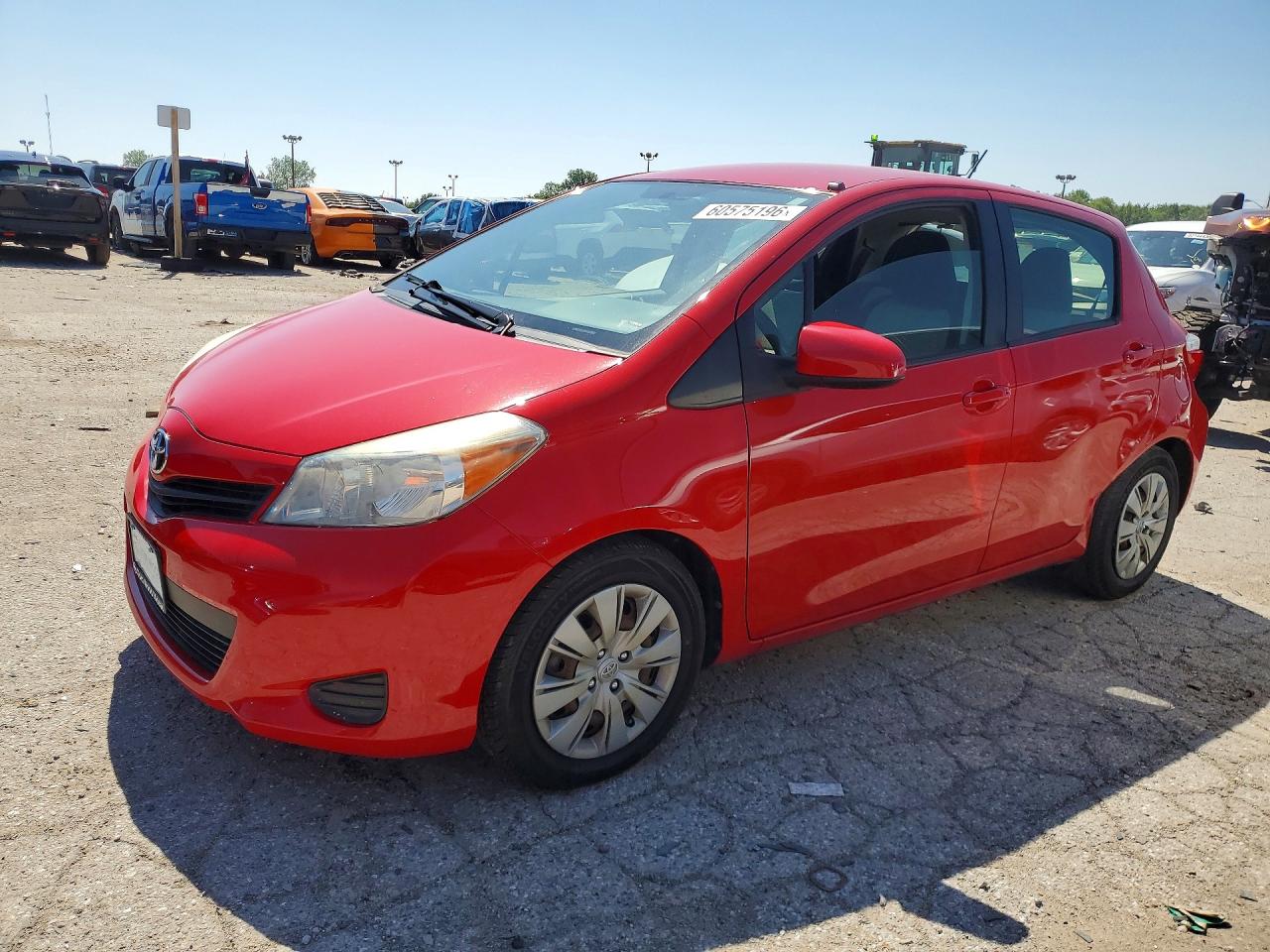 2012 TOYOTA YARIS 5-DOOR L | JTDKTUD33CD519424 | UPCARS