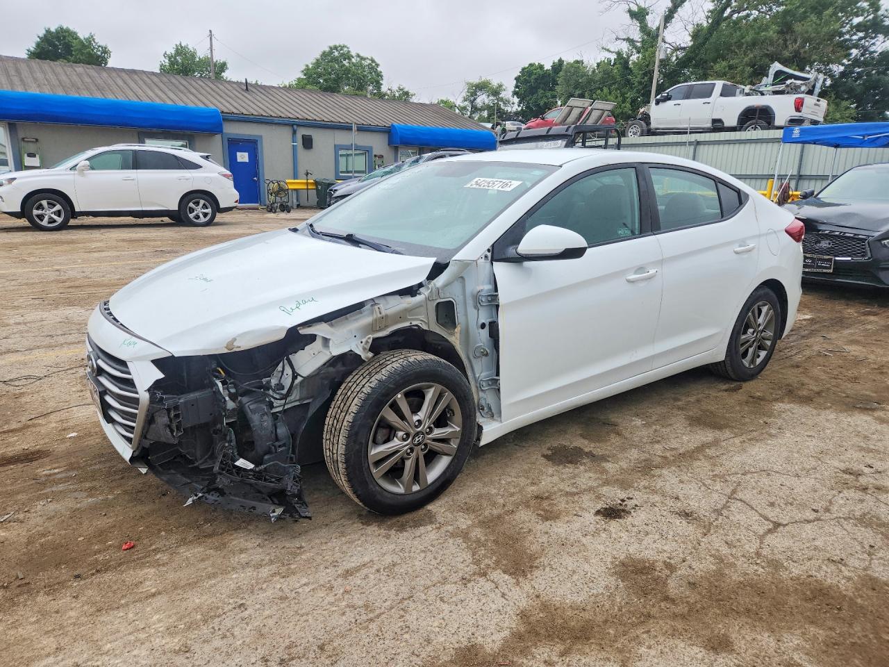 2017 HYUNDAI ELANTRA SE | 5NPD84LF4HH168174 | UPCARS