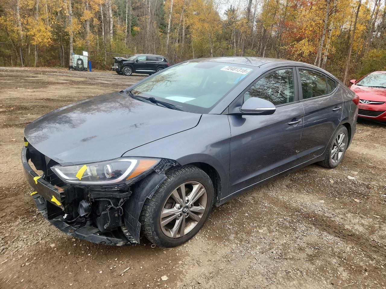 2018 HYUNDAI ELANTRA SEL | KMHD84LF7JU707202 | UPCARS
