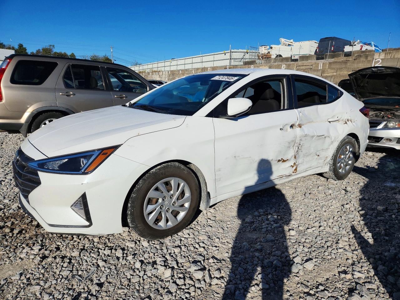2019 HYUNDAI ELANTRA SE | 5NPD74LF1KH439637 | UPCARS