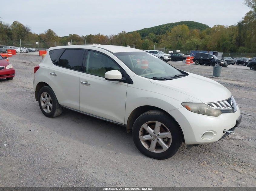 2010 NISSAN MURANO S | JN8AZ1MW4AW109059 | UPCARS