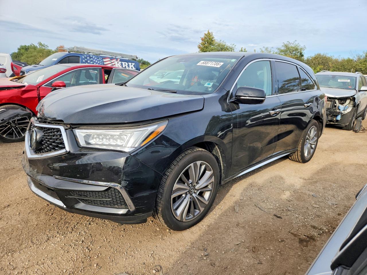 2017 ACURA MDX TECHNOLOGY | 5FRYD4H57HB008848 | UPCARS