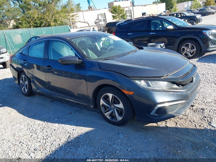 2019 HONDA CIVIC LX | 19XFC2F65KE048628 | UPCARS