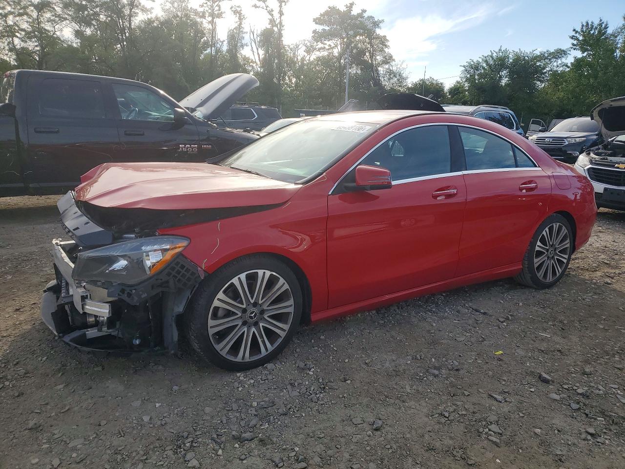 2018 MERCEDES-BENZ CLA-CLASS 250 4MATIC | WDDSJ4GB9JN689499 | UPCARS