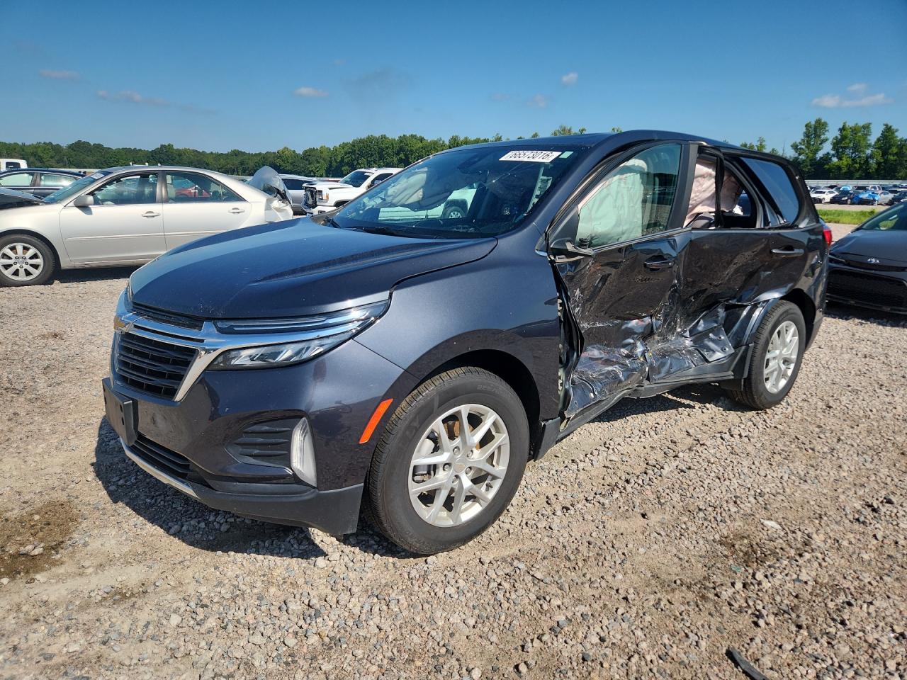 2023 CHEVROLET EQUINOX LT | 3GNAXUEG0PS166929 | UPCARS