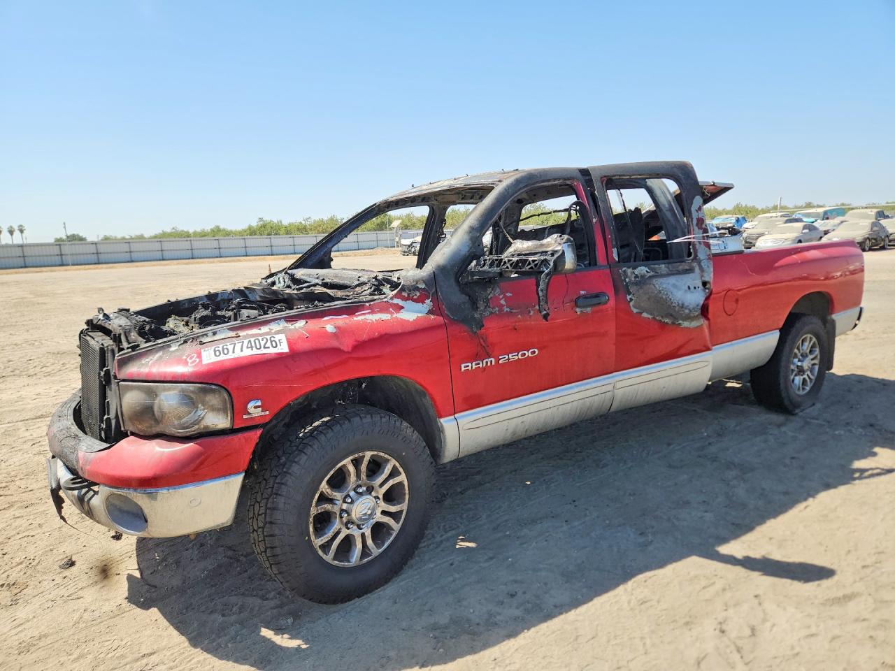 2003 DODGE RAM 2500 ST | 3D3KA28683G770626 | UPCARS