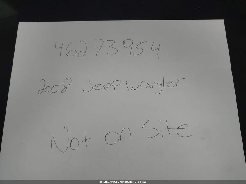 2008 JEEP WRANGLER UNLIMITED X | 1J4GA391X8L548293 | UPCARS