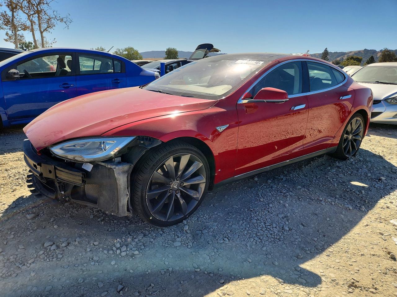 2014 TESLA MODEL S | 5YJSA1H16EFP29430 | UPCARS