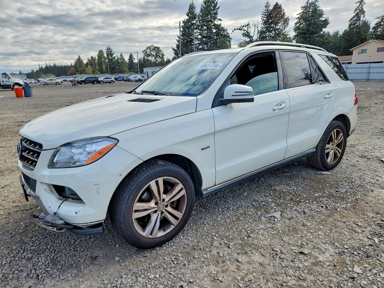 2012 MERCEDES-BENZ M-CLASS 350 4MATIC | 4JGDA5HB3CA031612 | UPCARS