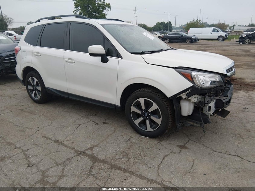 2018 SUBARU FORESTER 2.5I LIMITED | JF2SJARC1JH493877 | UPCARS