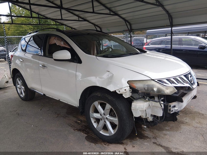 2009 NISSAN MURANO SL | JN8AZ18W59W152928 | UPCARS