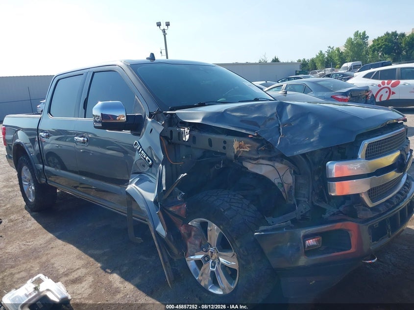 2018 FORD F-150 PLATINUM | 1FTEW1EG0JFD42725 | UPCARS
