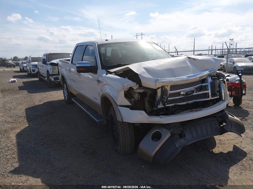 2012 FORD F-150 LARIAT | 1FTFW1ET5CFB80658 | UPCARS