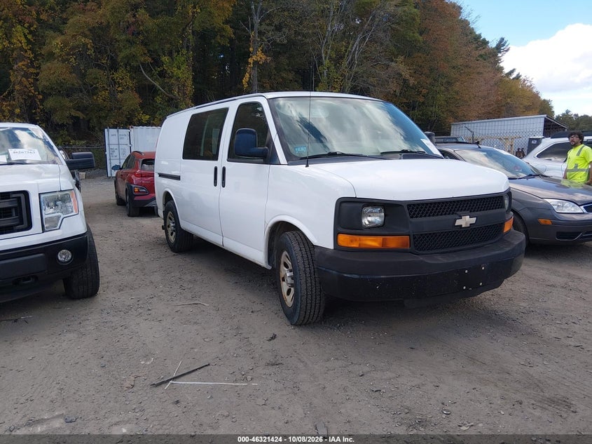 2013 CHEVROLET EXPRESS 1500 WORK VAN | 1GCSHAF42D1193480 | UPCARS