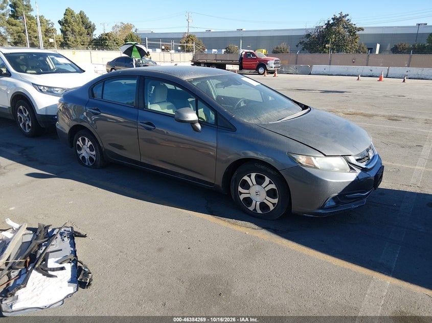 2013 HONDA CIVIC HYBRID | 19XFB4F2XDE200773 | UPCARS