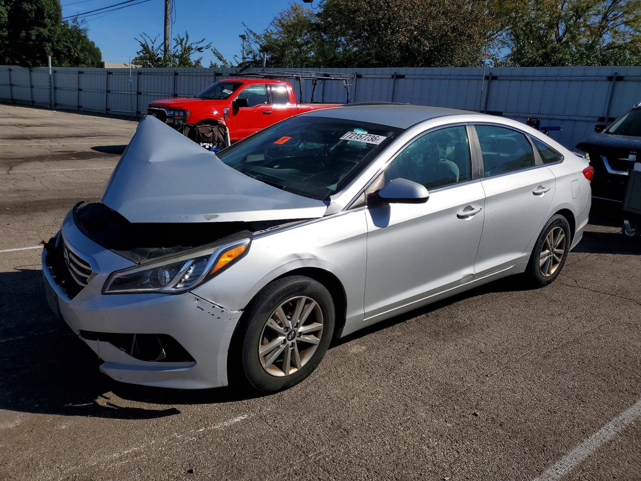 2015 HYUNDAI SONATA SE | 5NPE24AF9FH018597 | UPCARS