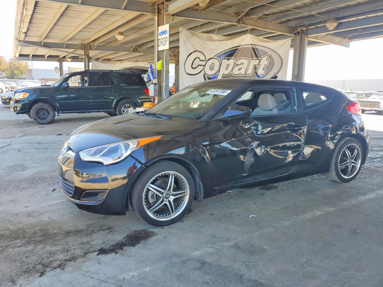 2013 HYUNDAI VELOSTER BASE | KMHTC6AD7DU177342 | UPCARS