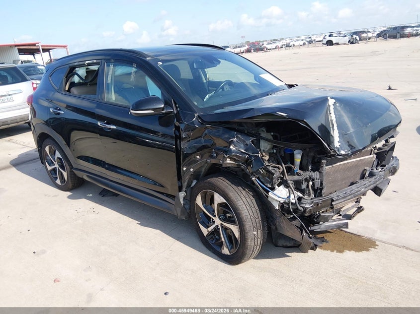 2016 HYUNDAI TUCSON LIMITED | KM8J33A28GU160946 | UPCARS