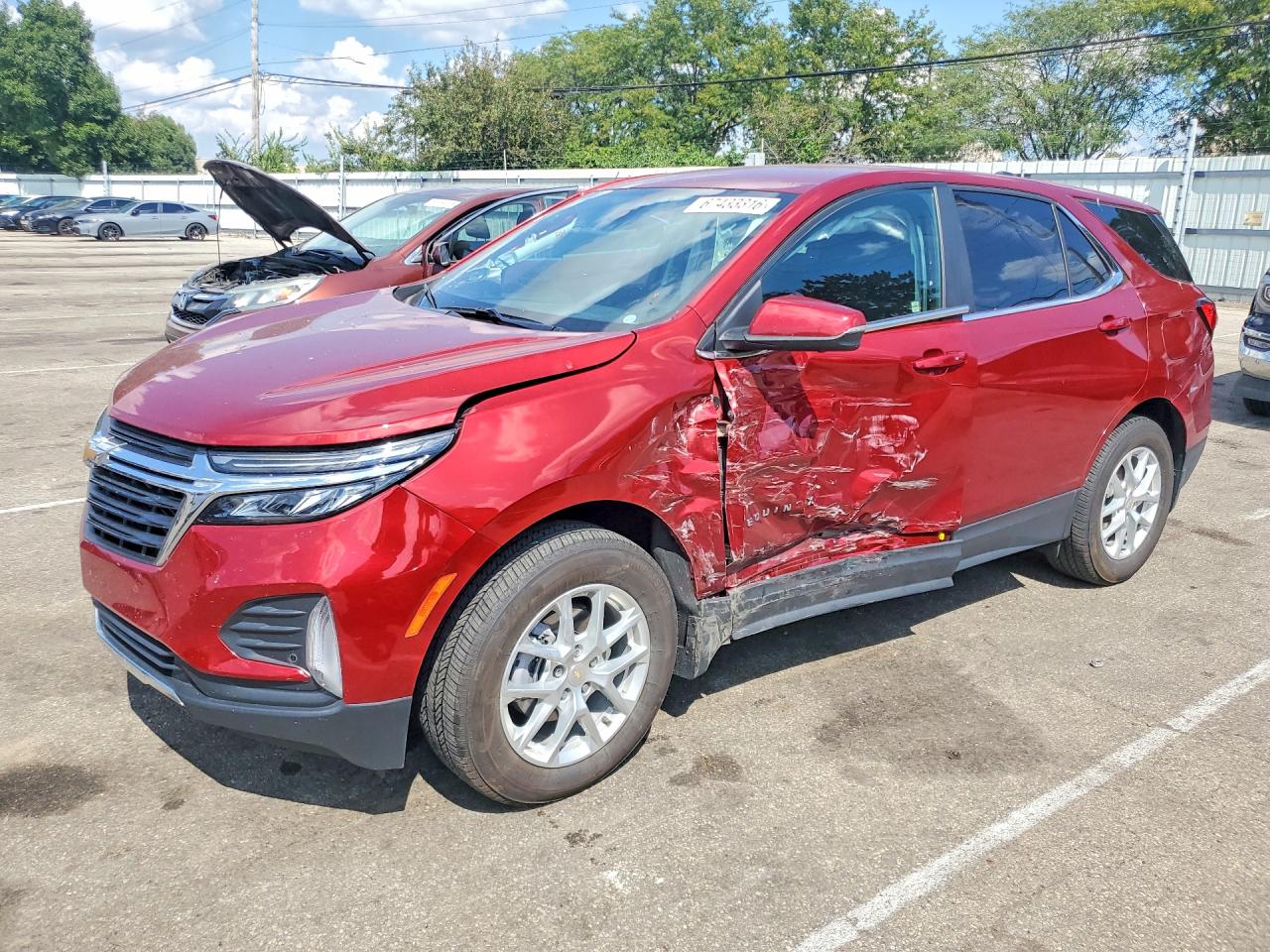 2024 CHEVROLET EQUINOX LT | 3GNAXUEG0RS229238 | UPCARS