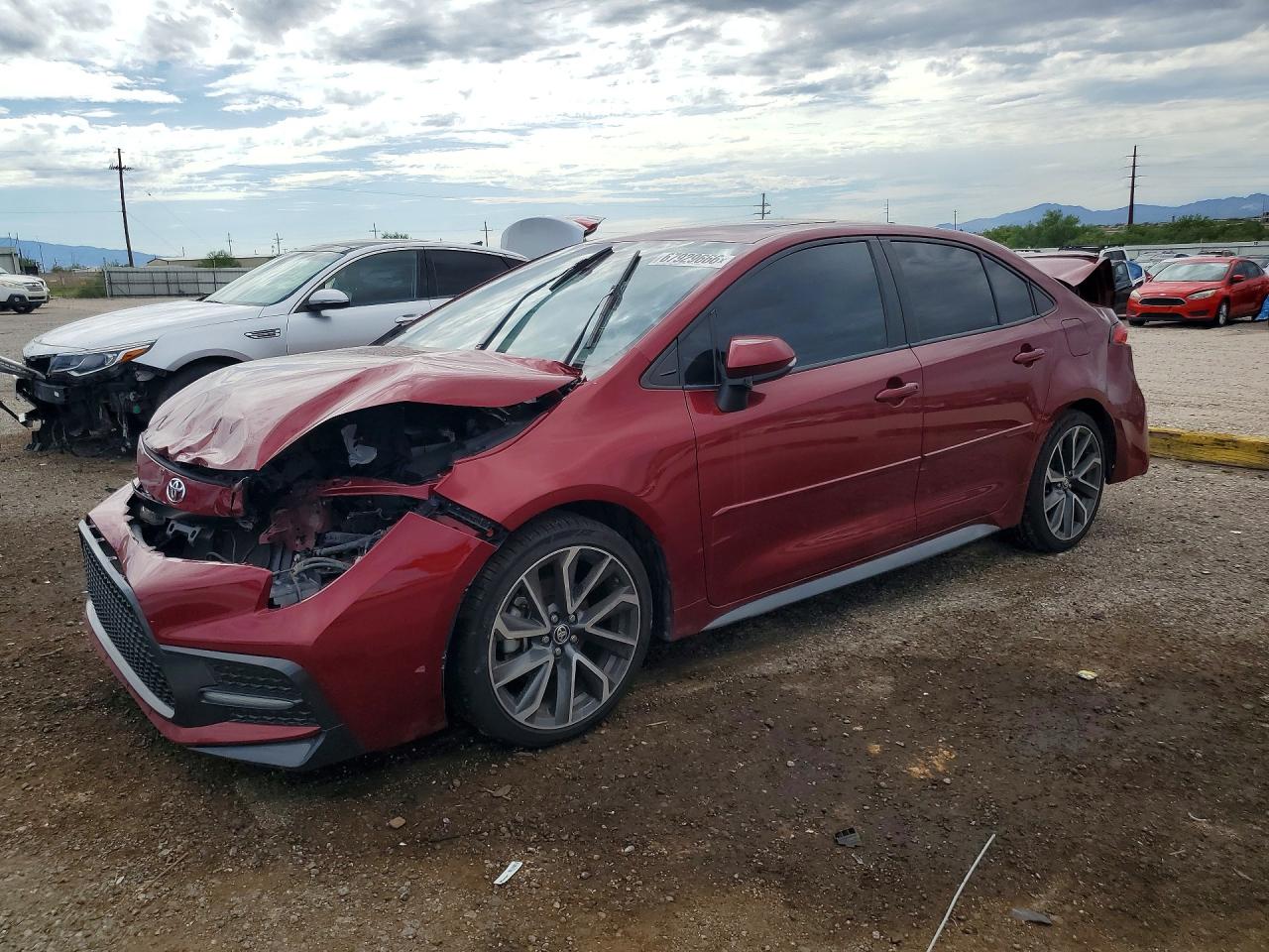 2022 TOYOTA COROLLA SE | 5YFM4MCEXNP129686 | UPCARS