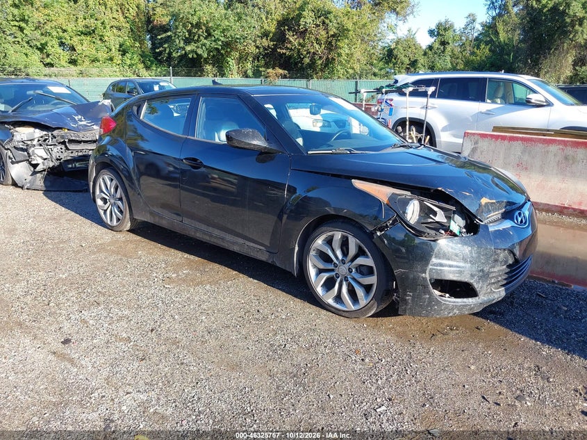 2013 HYUNDAI VELOSTER BASE W/GRAY | KMHTC6AD7DU134247 | UPCARS