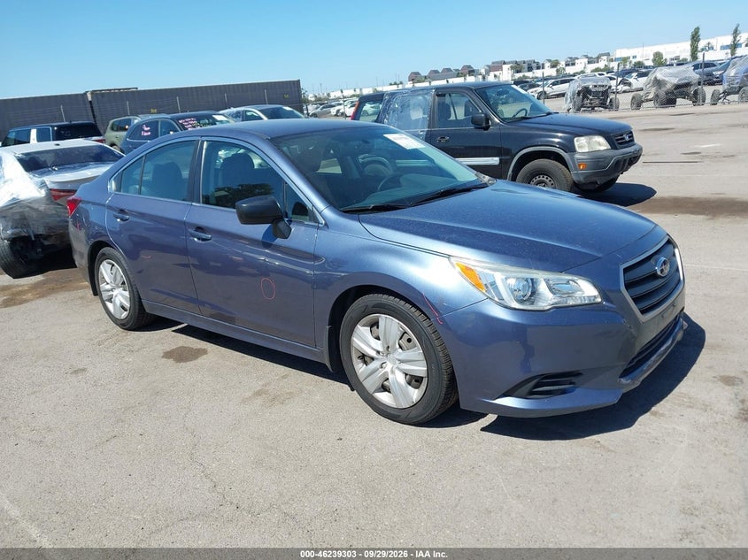 2015 SUBARU LEGACY 2.5I | 4S3BNAA64F3044268 | UPCARS