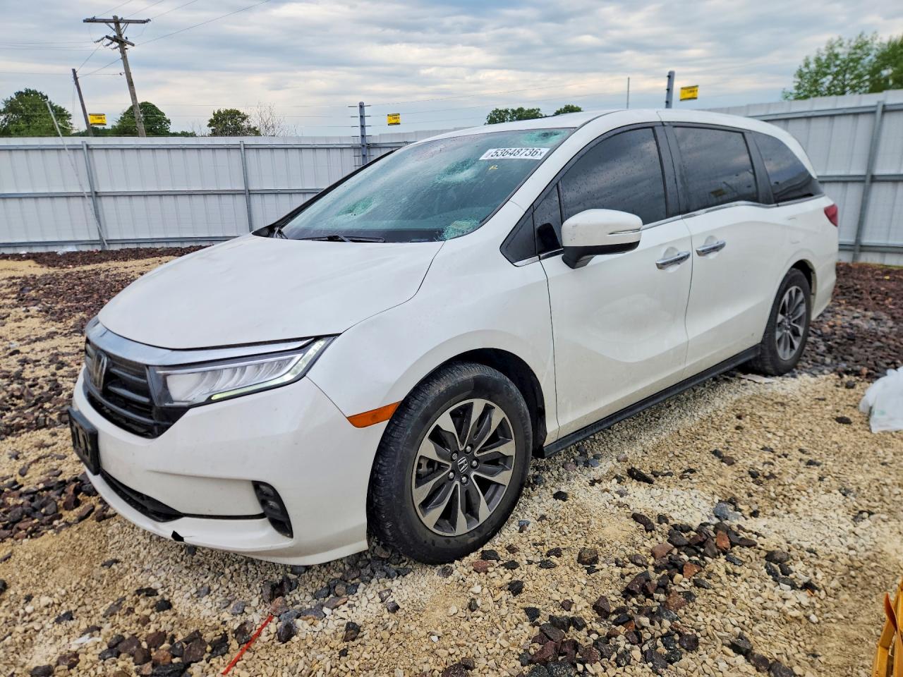 2021 HONDA ODYSSEY EXL | 5FNRL6H7XMB029127 | UPCARS
