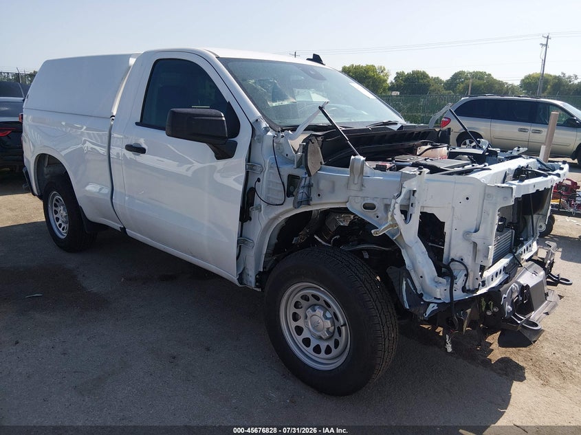 2026 CHEVROLET SILVERADO 1500 2WD  STANDARD BED WT | 3GCNAAEK5TG236100 | UPCARS