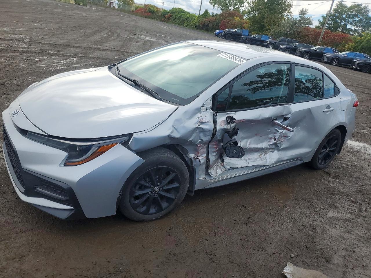 2022 TOYOTA COROLLA SE | 5YFB4MBE1NP135224 | UPCARS