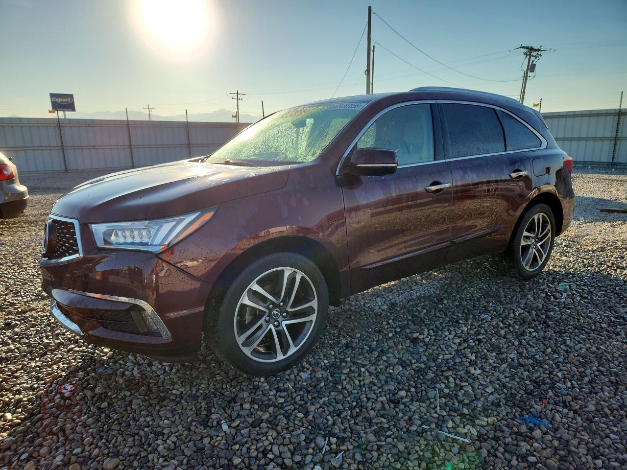 2017 ACURA MDX ADVANCE | 5FRYD4H90HB004322 | UPCARS
