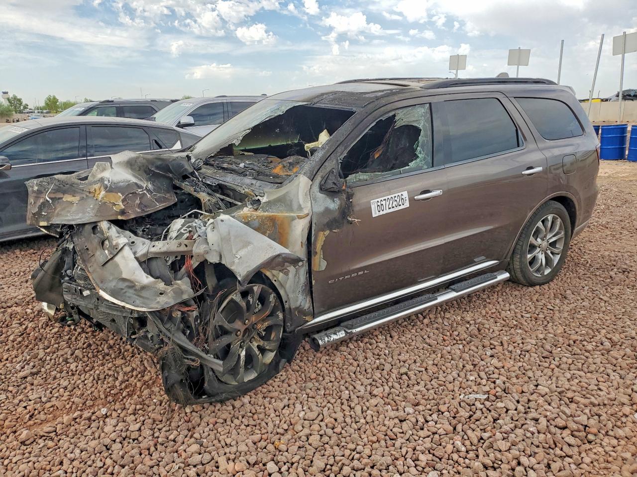 2018 DODGE DURANGO CITADEL | 1C4SDHETXJC265703 | UPCARS