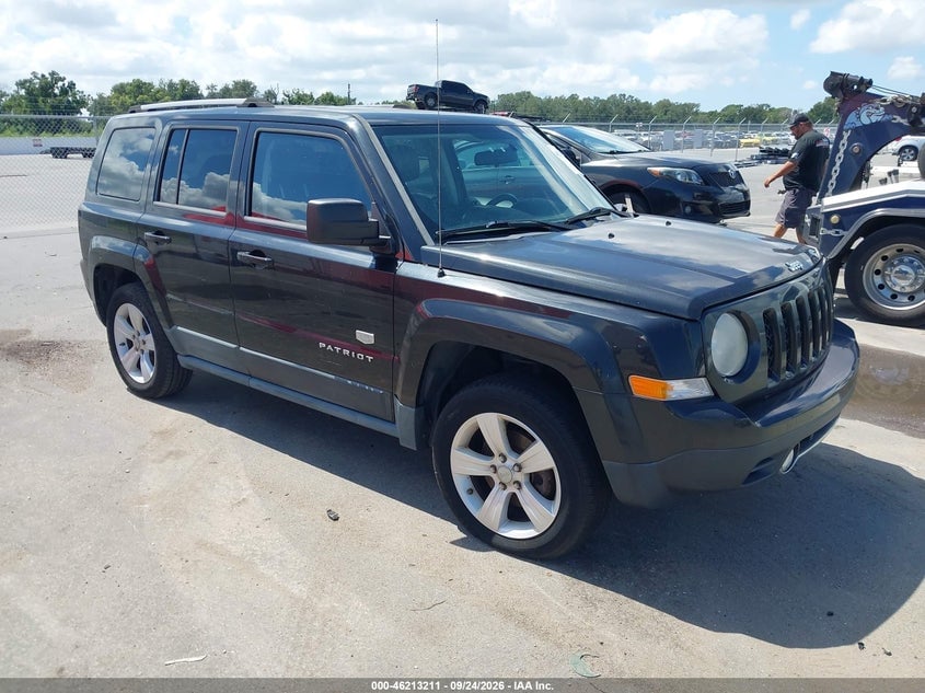 2011 JEEP PATRIOT LATITUDE X | 1J4NF4GB6BD165107 | UPCARS