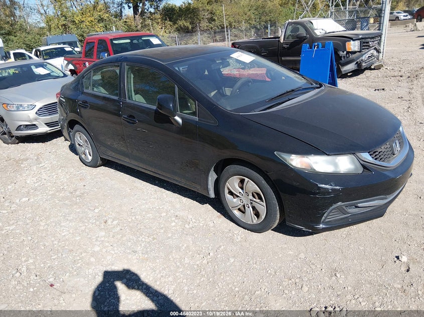 2013 HONDA CIVIC LX | 2HGFB2F52DH594001 | UPCARS
