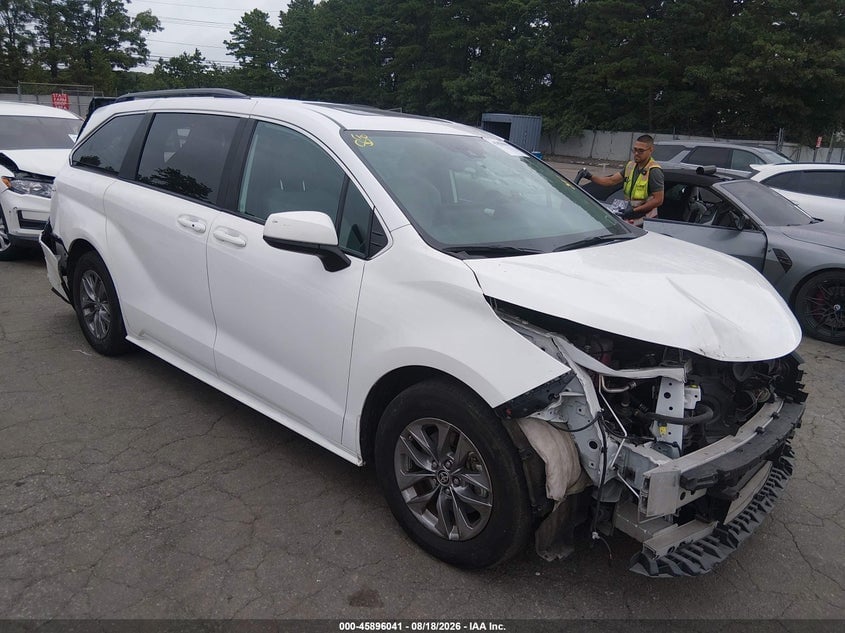 2025 TOYOTA SIENNA LE | 5TDBSKFC1SS162297 | UPCARS