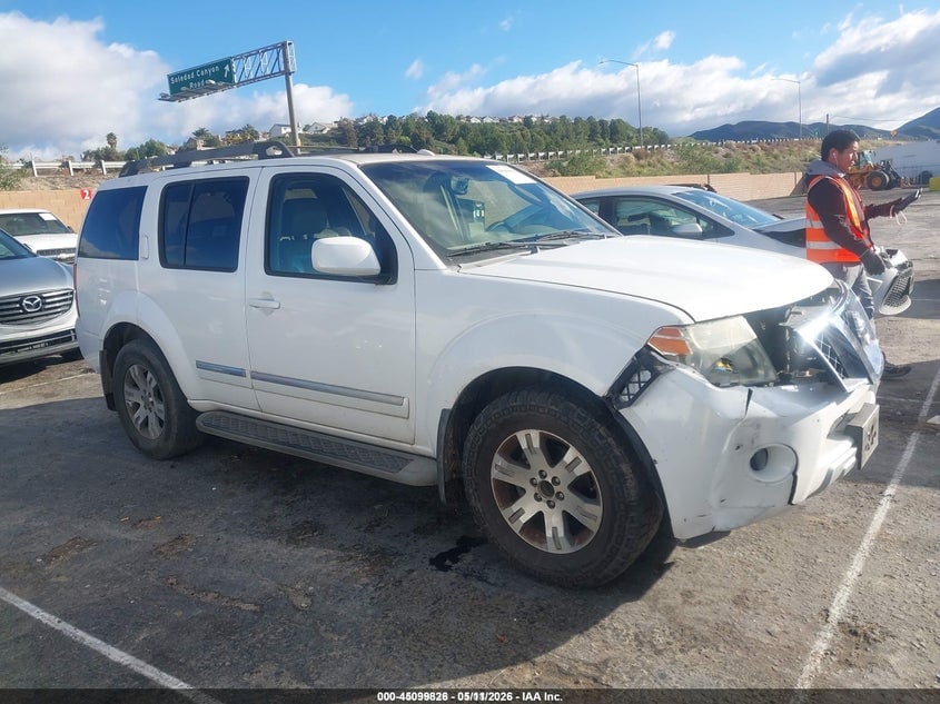 2008 NISSAN PATHFINDER LE | 5N1AR18U68C635074 | UPCARS