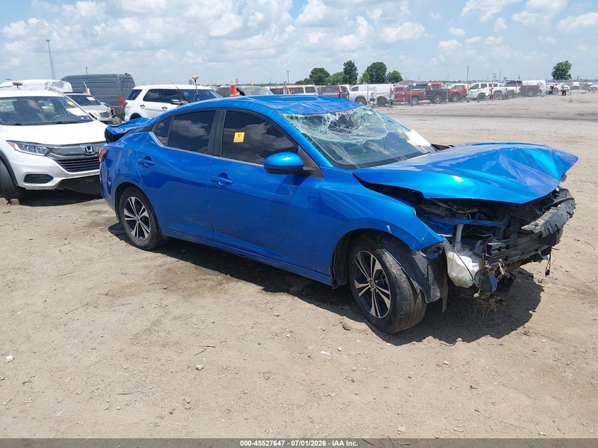 2022 NISSAN SENTRA SV XTRONIC CVT | 3N1AB8CV3NY289444 | UPCARS