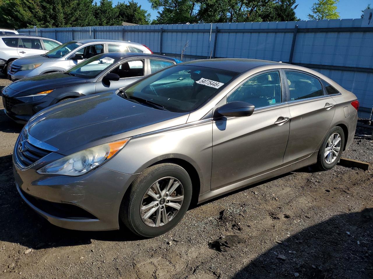 2014 HYUNDAI SONATA GLS | 5NPEB4AC0EH878201 | UPCARS